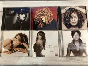 W0742 ジャネット・ジャクソン(Janet Jackson) CD アルバム 6枚セット｜Damita Jo｜All For You｜The Velvet Rope｜janet.｜他