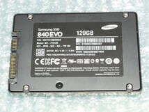 ■□Samsung SATA 120GB SSD 840 EVO 中古品□■_画像2