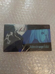 Fate/strange Fake　　特典PVCカード　海外限定
