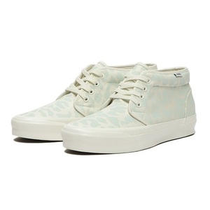 ☆VANS VAULT OG CHUKKA LX LEOPARD 白/薄青 26.5cm バンズ ボルト オリジナル チャッカ エルエックス エスニック VN0A4U3G1YY