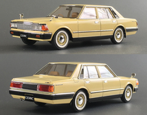 【送料無料】1/24 アオシマ 日産 430 セドリック 4Dr セダン 200E GL NISSAN CEDRIC グロリア 姉妹車 クラシック調_画像8