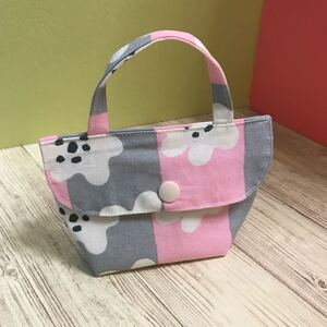 バッグ型ミニポーチ ハンドメイド