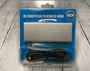 SSDケース M.2 (NGFF) USB3.0!未使用品!美品!送料無料♪