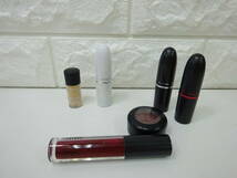 MAC 6点セット リップ VIVA GLAM GAGA2 CREME D' NUDE FROST リップグロス スモールアイシャドウ スタジオ フィックス フルイッド 039M-72_画像1