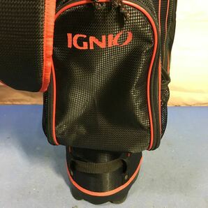 GB113 IGNIOキャディバッグ 内口径約22㎝ 重量約2.4kgの画像7