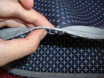 座布団５９×６３ｃｍ八端判サイズ(刺子織り柄)ヌードクッション付き、肌色、日本製、クッション座布団カバー、クッションカバー_画像3