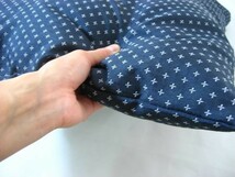 座布団５９×６３ｃｍ八端判サイズ(刺子織り柄)ヌードクッション付き、肌色、日本製、クッション座布団カバー、クッションカバー_画像4