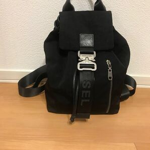 DIESEL ディーゼル ナイロンリュック ブラック