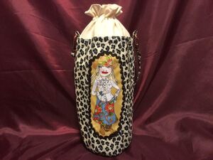 【XmasSALE】ロラライハリス カウガール 保冷保温 ペットボトルカバー(タンブラー、水筒)ストラップ付