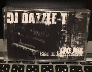 CD attaching LIVE MIXTAPE DJ DAZZLE-T DRUM & BASS LIVE MIX 1999 DEC*MURO KIYO KOCO CISCO TECHNO HOUSE hip hop