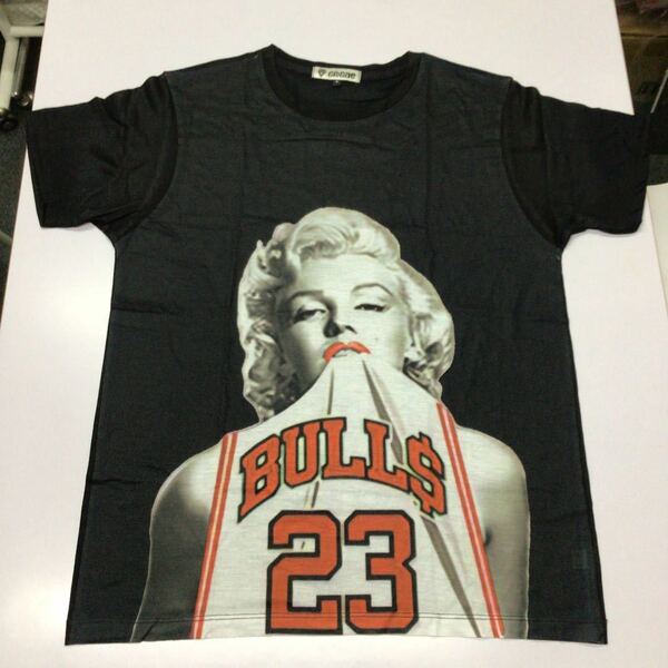 DBR5B. デザインTシャツ Lサイズ　Marilyn Monroe ② マリリンモンロー