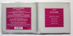 中古CD『 schnabel Violinsonaten 』