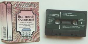 中古カセット　　Beethoven: Overtures