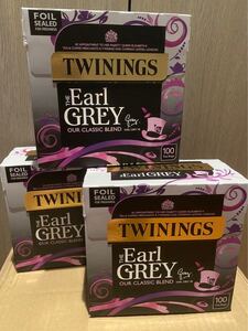 イギリス購入 日本未入荷 Twinings アールグレイ 3箱 セット
