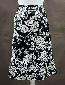 スカート 花柄フレヤースカート