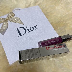 新品未使用リップケアリップクリーム クリスチャンディオール DIOR ディオールアディクトリップ マキシマイザー #006 ベリー