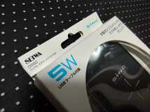 セイワ　SEIWA ワイヤレスチャージパッド 5W USBケーブル付属　新品未使用品　置くだけ充電 充電器_画像4