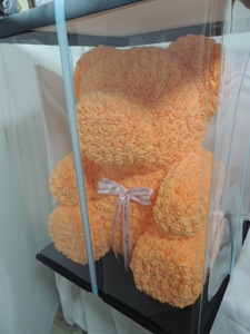 # Osaka Sakai city получение # цветок Bear - губка медведь украшение произведение искусства H70.5cm×58.5cm×58.5cm украшение подарок праздник Event orange #