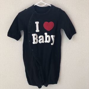 ベビー服 男の子 女の子 長袖ロンパース 2WAYオール