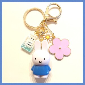 【MT033】キーホルダー キーリング ハンドメイド バッグチャーム