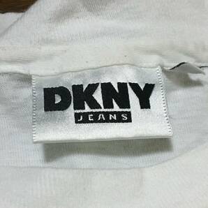 レア 90s USA製 DKNY JEANS ダナキャラン Tシャツ 両面プリント 熱帯魚 シングルステッチ サンゴ 珊瑚 ビンテージ 90年代の画像7