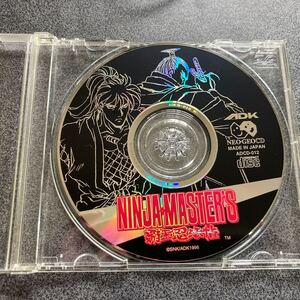 【ネオジオCD】ニンジャマスターズ 覇王忍法帖(ディスクのみです)