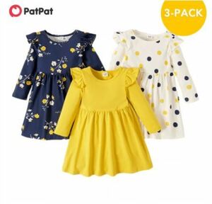  flower . polka dot. for children One-piece 3 point set spring autumn for 3 -years old,3~4 -years old,4~5 -years old,5~6 -years old for 