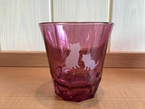 *. bargain * color glass * cat parent . purple * glass made * glass ( box none )[U]