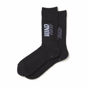 WIND AND SEA SOCKS CHICSTOCKS ブラック Lサイズ ウインダシー ウインド アンド シー ソックス