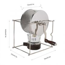 送料無料　コーヒーロースター　手動焙煎機　直火　コーヒー豆　煎る　自家焙煎　ハンドメイド　カフェ　生豆　アルコールランプ_画像10