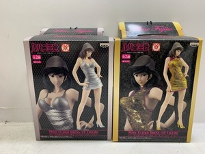 バンプレスト ルパン三世 DX組立式ドレスアップ峰不二子フィギュア シルバー・ゴールド 全2種セット