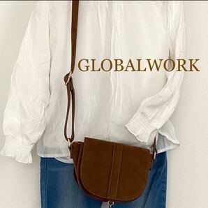 GLOBALWORK しわ加工柔らか素材　カットソー　子供服シンプルコーデ　オシャレ　100センチ〜110センチ