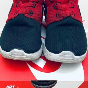 NIKE ナイキスニーカー　レッド　ブラック　ナイキ　オシャレ　子供スニーカー　子供靴　18センチ