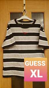 GUESS ボーダー 半袖Tシャツ XL 大きいサイズ