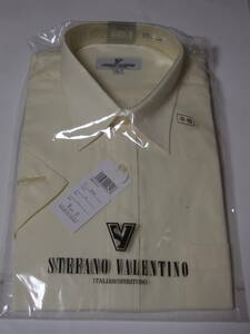STEFANO VALENTINO ステファノバレンチノ ゆったりめ　ビジネス　半袖 41 シャツ サイズL メンズ 　ワイシャツ ドレスシャツ 未使用 