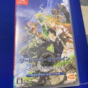 【Switch】 ソードアート・オンライン -ホロウ・リアリゼーション- DELUXE EDITION