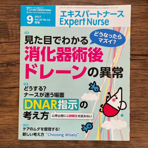 Ｅｘｐｅｒｔ Ｎｕｒｓｅ (２０１７年９月号) 月刊誌／照林社