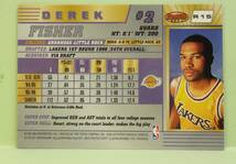 NBA デレック・フィッシャー 1996-97 Bowman's Best Derek Fisher ROOKIE CARD _画像3