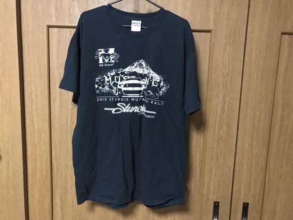 2010 STURGIS MUSTANG RALLY Tシャツ 黒 Lサイズ