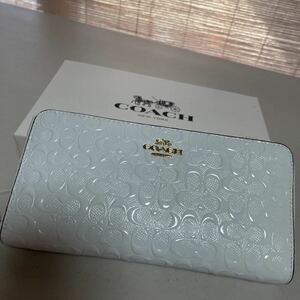 COACH 長財布 ホワイト