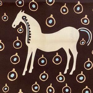 marimekko マリメッコ Musta Tamma 1/4カットクロス