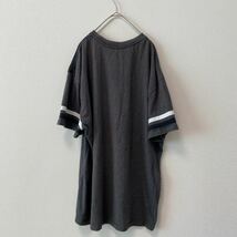 US古着　半袖　Tシャツ　スターウォーズ　ビッグプリント　グレー　ブラック　プリントTシャツ　Lサイズ相当　大きいサイズ_画像7