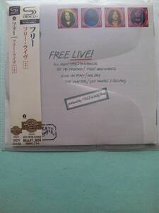 【送料112円】ソCD1250 Free Free Live +7 (SHM-CD) / フリー・ライヴ ＜ソフトケース入り