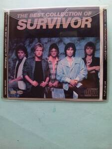 【送料112円】ソCD1373 The Best Collection Of Survivor　旧規格・番号=D32Y0070 税表記無し・発売月=86-6 ＜ソフトケース入り