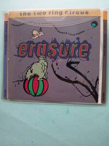 【送料112円】ソCD1386 Erasure The Two Ring Circus / イレイジャー 　旧規格・番号=32XB220 税表記無・発売月=88-1 ソフトケース入り