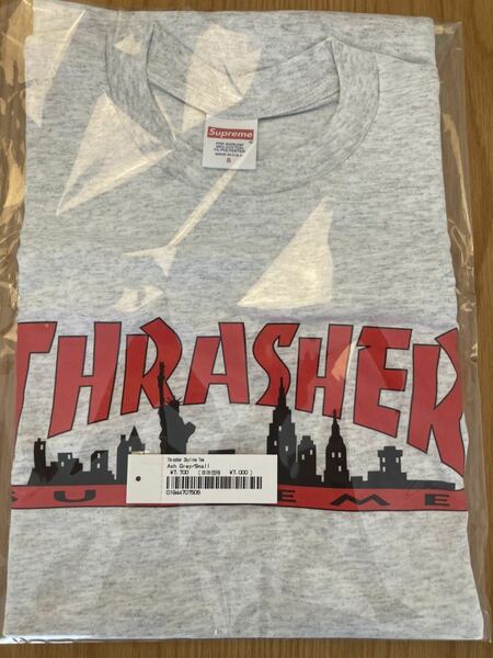 SUPREME Thrasher Skyline Tee Ash Grey Sサイズ