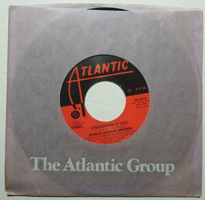 Anglo-Saxon Brown・Straighten It Out / The Grizzly　US 7”