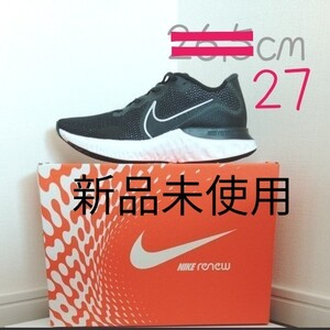 NIKE ナイキ リニューラン Renew Run メンズ Running スポーツ シューズ スニーカー 黒 ブラック 27