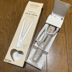 サンキューマート オリジナル ミニヘアアイロン ストレート ベージュ
