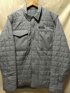 極美品 patagonia リバーシブル キルト フランネル シャツ ジャケット S 廃番希少品 キルティング ネルシャツ surf